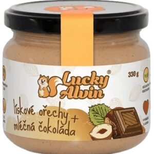 Lucky alvin lískové ořechy + mléčná čokoláda 330 g