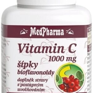 Medpharma vitamin c 1000 mg s šípky 107 tablet