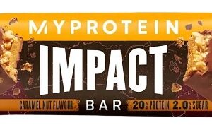 Myprotein impact protein bar 64 g - caramel nut