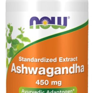 Now foods ashwagandha (vitánie snodárná) 450 mg 90 kapslí