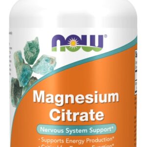 Now foods magnesium citrate
