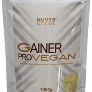 Nuvys nutrition (still mass) gainer pro vegan 1000 g - bílá čokoláda