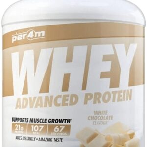 Per4m whey protein 2010 g - bílá čokoláda + protein bar low sugar 62 g