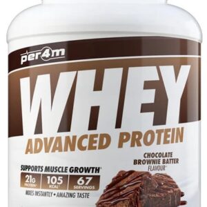 Per4m whey protein 2010 g - chocolate brownie batter + protein bar low