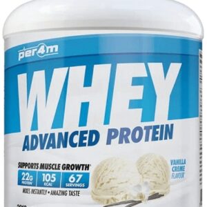 Per4m whey protein 2010 g - vanilka + protein bar low sugar 62 g
