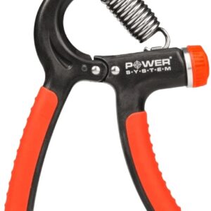 Power system posilovač zápěstí power hand grip - černá/červená