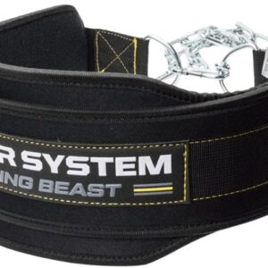 Power system zátěžový opasek dipping beast ps-3860 - černo/žlutá
