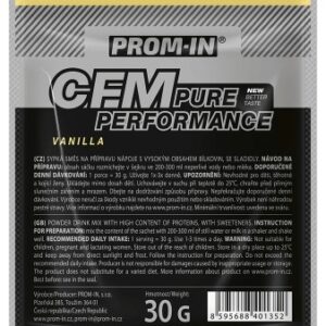 Prom-in cfm pure performance 30 g - mléko s medem a skořicí