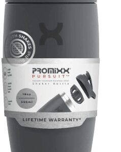 Promixx pursuit insulated stainless steel šejkr 550 ml - graphite