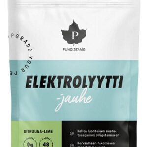 Puhdistamo electrolyte powder 240 g - citron limetka + láhev 500 ml