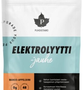 Puhdistamo electrolyte powder 240 g - mango pomeranč + láhev 500 ml