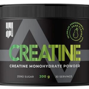 Puls nutrition creatine monohydrate zero sugar 200 g - hruška