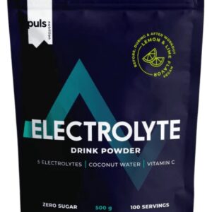 Puls nutrition electrolyte drink 500 g - citron a limetka