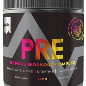 Puls nutrition pre-workout complex 300 g - ovocný punč