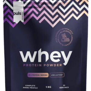 Puls nutrition whey protein 1000 g - borůvkový cheesecake