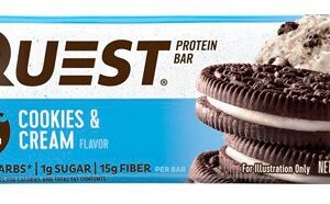 Quest nutrition protein bar 60g - cookies&cream