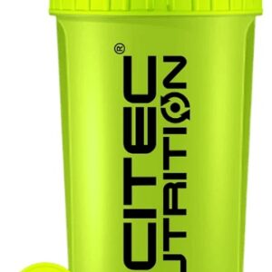 Scitec šejkr 700 ml - neonově žlutá