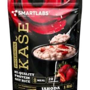 Smartlabs proteinová kaše rýžovo-ovesná 1000 g - jahoda