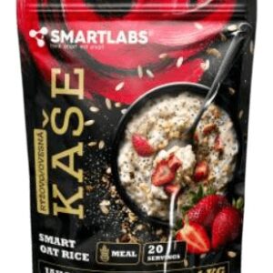 Smartlabs rýžovo-ovesná kaše 1000 g - jahoda s chia semínky