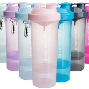 Smartshake slim šejkr smoke 400 ml + 100 ml