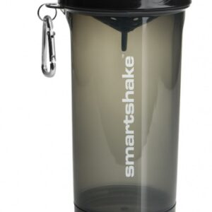 Smartshake slim šejkr smoke 400 ml + 100 ml - gunsmoke black