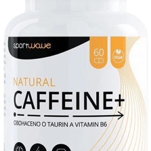 Sportwave natural caffeine+ (přírodní kofein + taurin + b6) 60 tablet