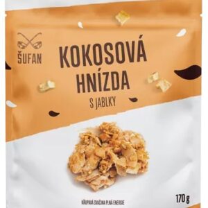 Šufan kokosová hnízda 170 g - s jablky výprodej 8.5.2026