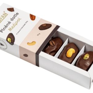 Šufan plněné datle medjool v tmavé čokoládě (70%) 75 g