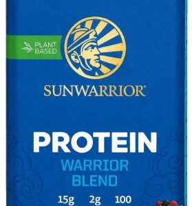 Sunwarrior protein warrior blend 750 g - koláč s lesními plody