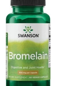 Swanson bromelain 500 mg 60 kapslí