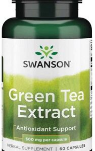 Swanson green tea extrakt 60 kapslí