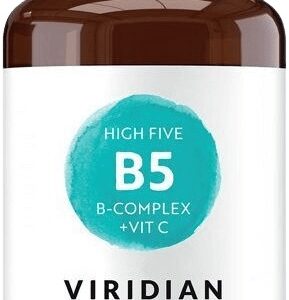 Viridian high five b complex with magnesium ascorbate 90 kapslí