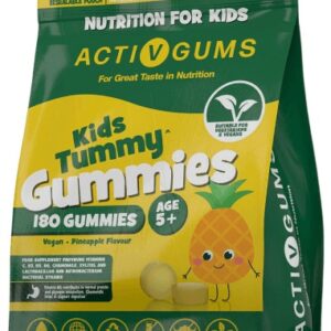 Activ gums kids tummy gummies 180 gummies