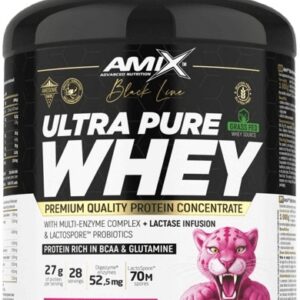Amix black line ultra pure whey protein 1000 g - milky white chocolate