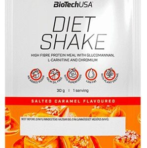 Biotechusa diet shake 30 g - slaný karamel