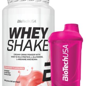 Biotechusa whey shake 1000 g + šejkr wave 600 ml zdarma