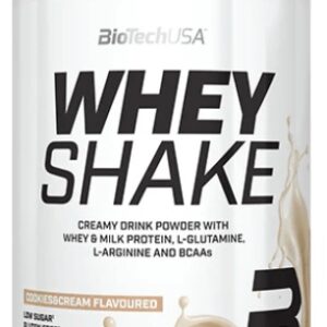 Biotechusa whey shake 1000 g - sušenka + šejkr wave 600 ml zdarma