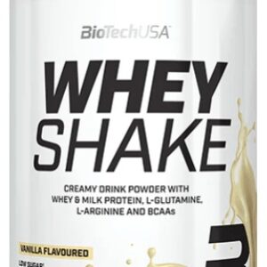 Biotechusa whey shake 1000 g - vanilka + šejkr wave 600 ml zdarma