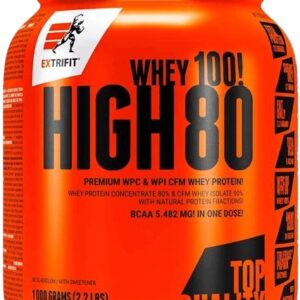 Extrifit high whey 80 1000 g - jahoda