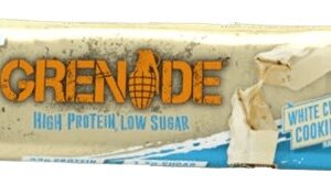 Grenade carb killa protein bar 60g - white chocolate cookie expirace