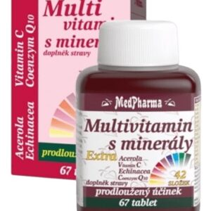 Medpharma multivitamin s minerály 42 složek 67 tablet
