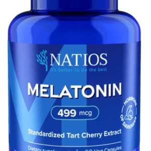 Natios melatonin 499 mcg 90 kapslí