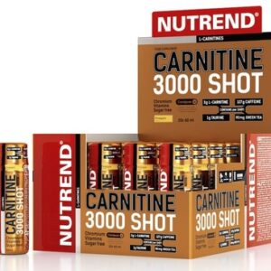 Nutrend carnitine 3000 shot 20 x 60 ml - jahoda