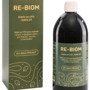 Precision microbes re-biom postbiotika 1000 ml - bylinná příchuť