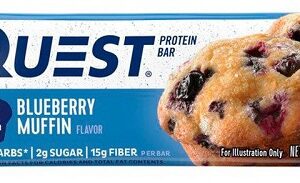 Quest nutrition protein bar 60g - blueberry muffin expirace 12.09.2026