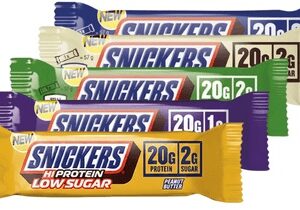 Snickers hiprotein low sugar bar 55-57 g