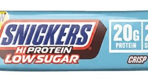 Snickers hiprotein low sugar bar 55 g - křupavá
