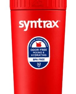 Syntrax láhev aerobottle nerezová 900 ml - červená