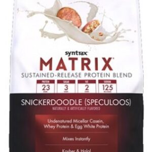 Syntrax matrix 5.0 2270g - snickerdoodle + láhev aerobottle nerezová