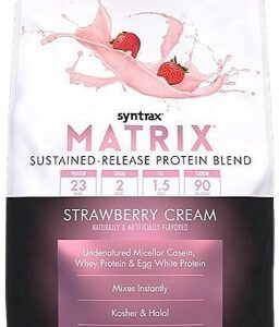 Syntrax matrix 5.0 2270g - strawberry cream + láhev aerobottle